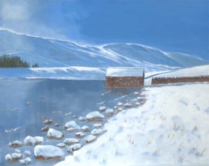 Winter Serenity by the Lake